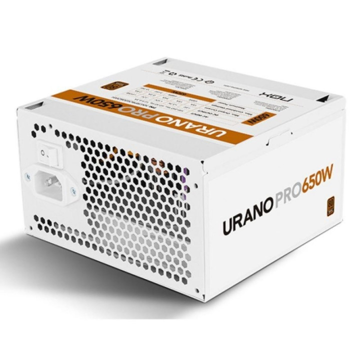 Fuente De Alimentacion Nox Urano Pro 650W Bronze 80+ White |