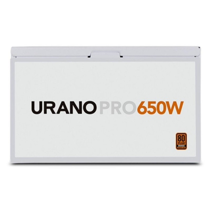 Fuente De Alimentacion Nox Urano Pro 650W Bronze 80+ White |