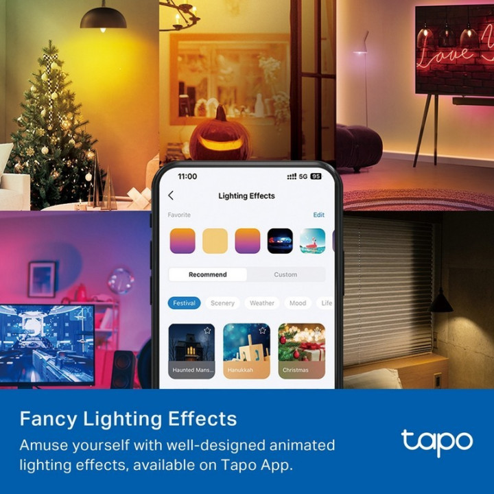 Bombilla Inteligente E14 Tp-Link LED 6500K Multicolor Ajusta WIFI