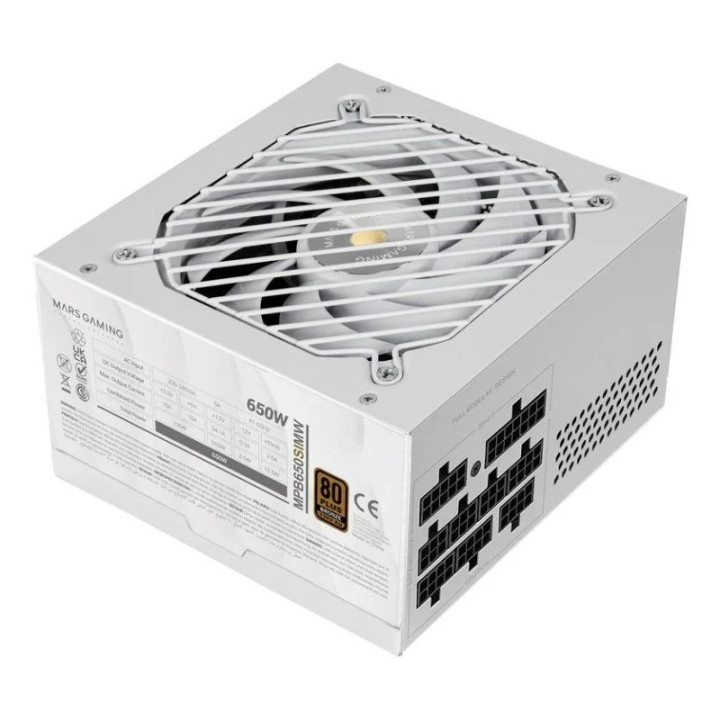 Fuente De Alimentacion Mars Gaming 650W 80+BRONZE White |
