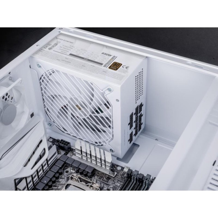 Fuente De Alimentacion Mars Gaming 650W 80+BRONZE White |