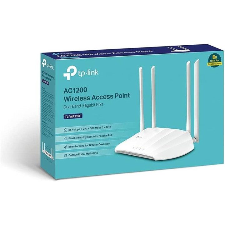 WIRELESS ACCESS POINT TP-LINK TL-WA1201 AC1200 5Ghz | InfoChen