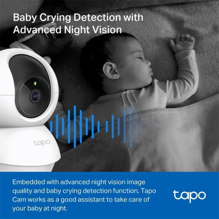 Cámara IP Tp-Link Tapo TC71 WIFI 2K 360º Interior | InfoChen