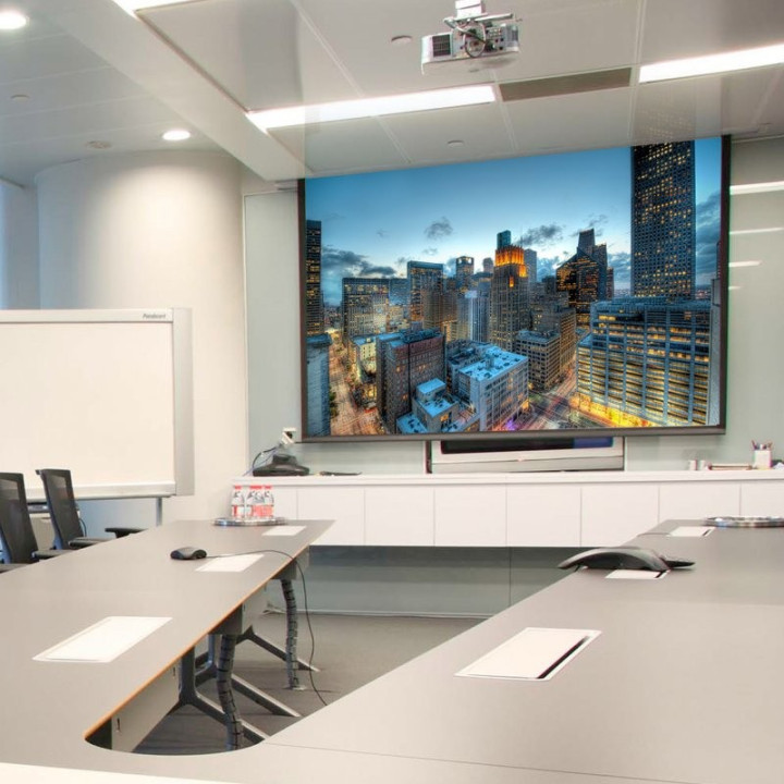Pantalla Proyeccion Phoenix Pared Y Techo Electrica 112 200X200 |