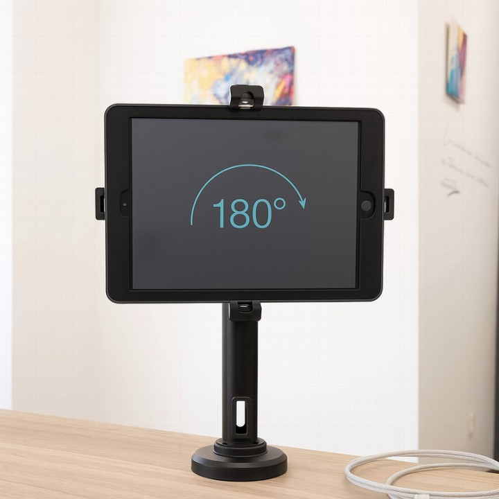 Soporte Sobremesa Tooq Antirrobo Ajustable Para Tablet 7.9-10.5