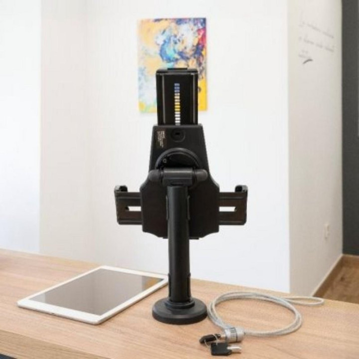 Soporte Sobremesa Tooq Antirrobo Ajustable Para Tablet 7.9-10.5