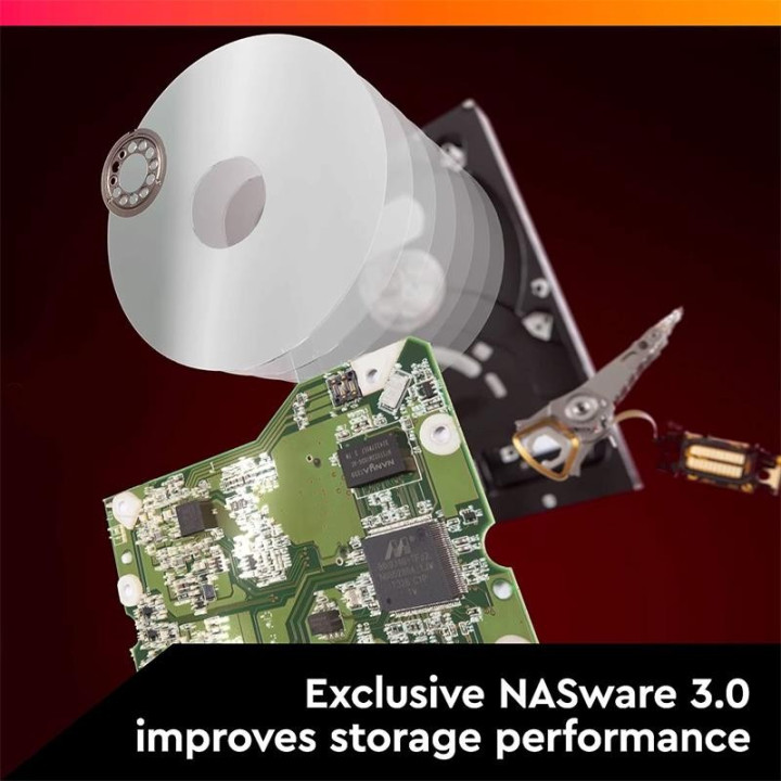 Disco Duro Western Digital 6TB 3,5 Red Plus NAS SATA3 256MB |