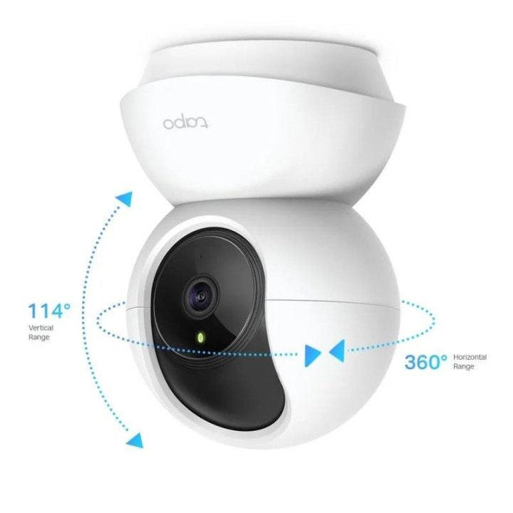 Cámara IP Tp-Link Tapo TC70 WIFI Full HD 360º Interior | InfoChen