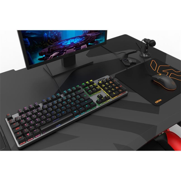 Teclado Gaming Krom Kernel Mecanico USB RGB Retroiluminado |
