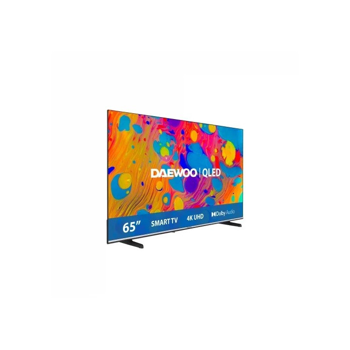 Televisor Daewoo 65 Qled 4K USB Smart TV Android WIFI Bluetooth
