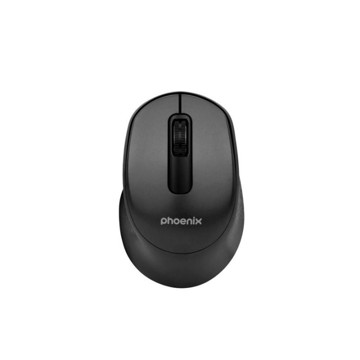 Teclado + Raton Phoenix Wireless 1600DPI Black | InfoChen