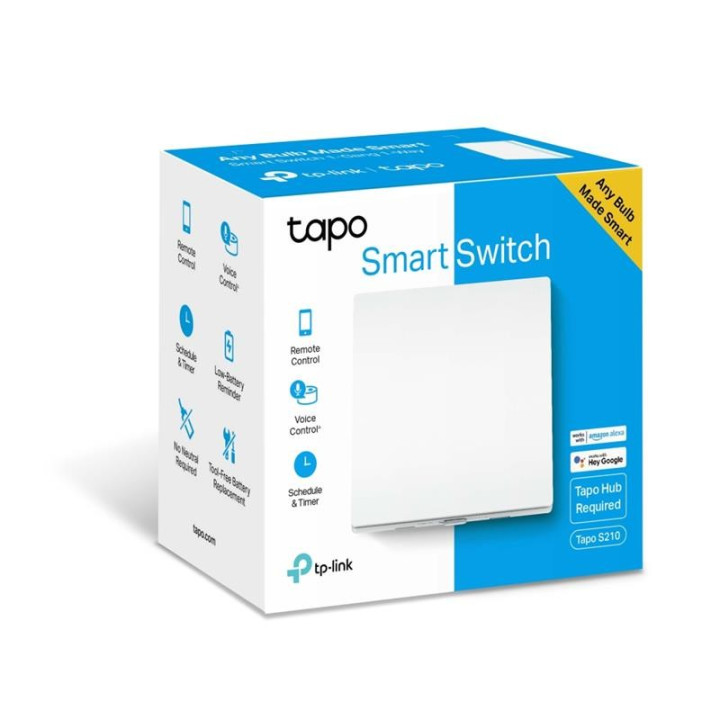 Interruptor De Luz Tp-Link Tapo S210 WIFI | InfoChen Canarias