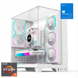 Ordenador Gaming Infinity Pro White RGB R7 9800X3D/16GB
