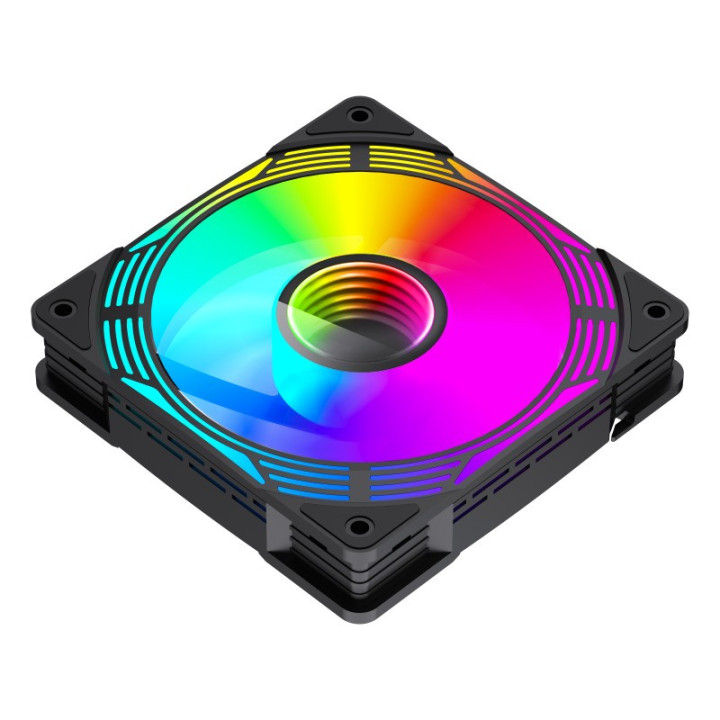Ventilador Gm 12CM Adicional Gaming Chasis ARGB Reversed