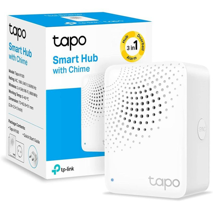 Hub Con Sirena Timbre Tp-Link Tapo H100 | InfoChen Canarias
