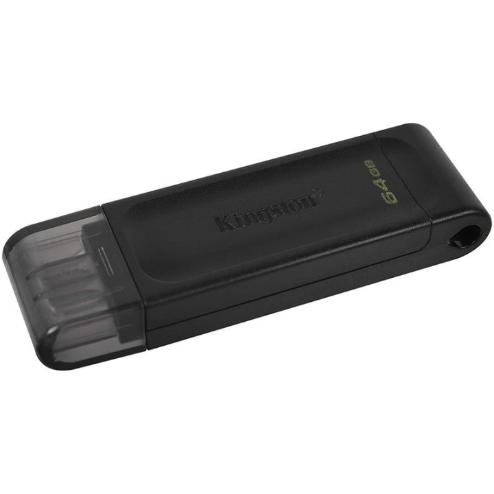 Pen Drive 64GB Kingston USB-C 3.1 Black | InfoChen Canarias