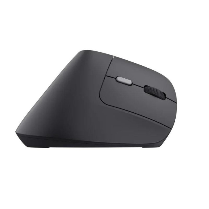 Raton Trust Bayo Ii Ergonomico Eco 2400 Dpi Wireless Recargable