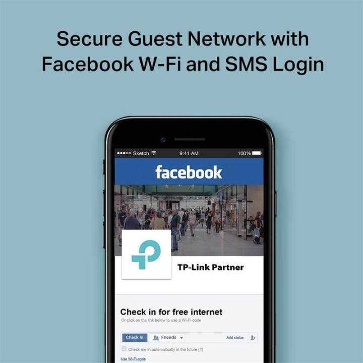 Access Point Tp-Link EAP115 WIFI Montaje Pared | InfoChen