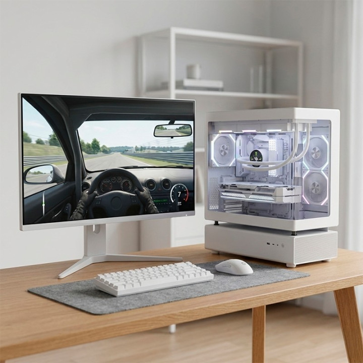 Ordenador Gaming N80 White RGB I9 14900K/32G DDR5/SSD1TB