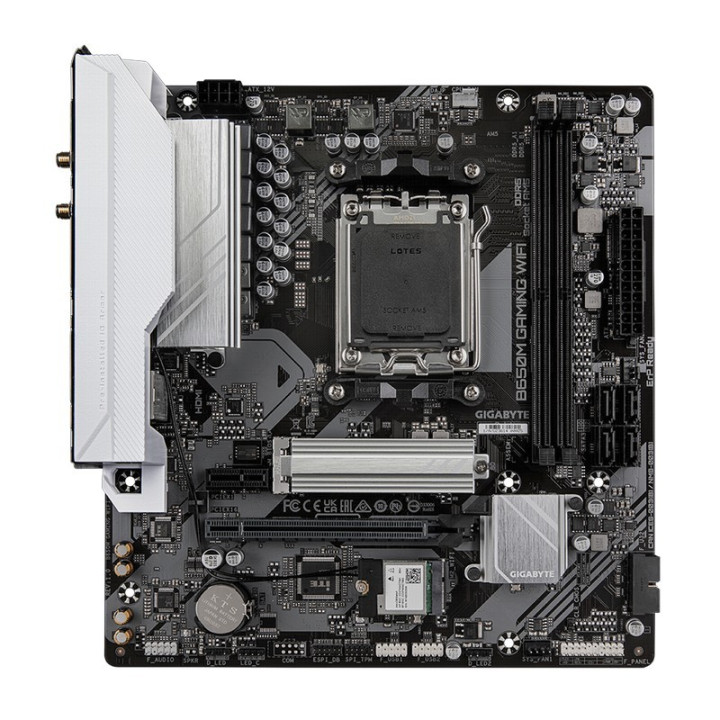 Placa Base Gigabyte GA-B650M Gaming Plus WIFI AM5 Matx 4XDDR5
