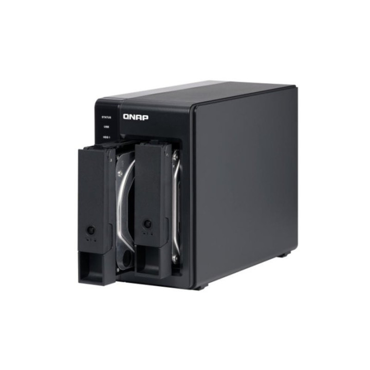 Unidad Externa Qnap 2 HDD 3.5-2.5 TR-002 USB-C | InfoChen