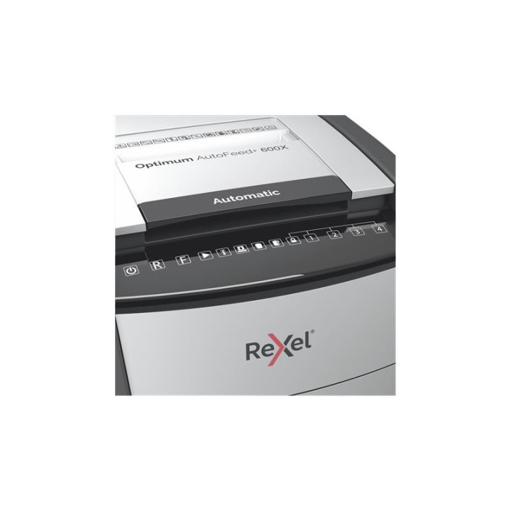 Destructora Rexel Optimum Autofeed+ 600X Automatica Confeti |