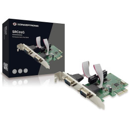 Tarjeta Conceptronic Pci-Ex 2 Puertos Serie Low Profile |