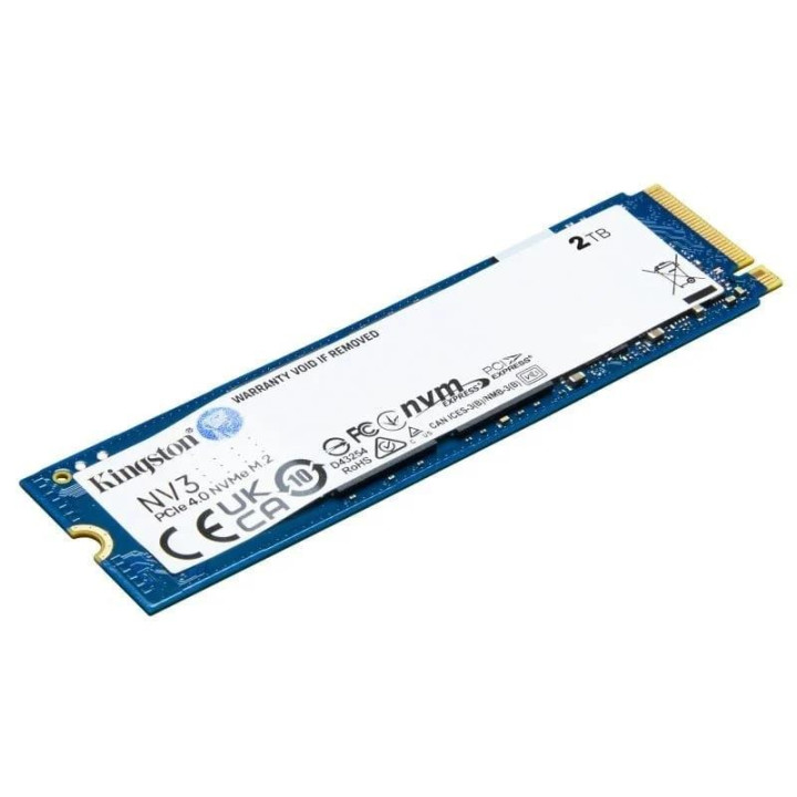 Disco Duro SSD Kingston NV3 2TB M2 NVME Pcie 4.0 M.2 2280 |
