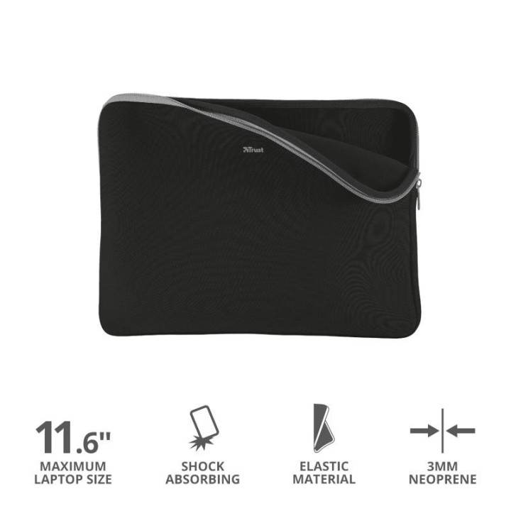 Funda Protectora Trust Sleeve 11.6 Trust | InfoChen Canarias