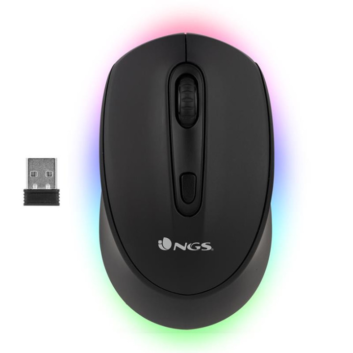 Raton Ngs Smog Multidevice Wireless Bluetooth Recargable LED