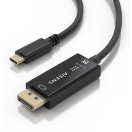 Cable Conversor Aisens USB-C M A Displayport-M 1.8M Black |