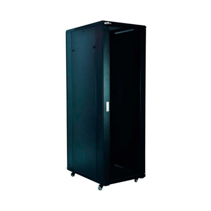 Armario Rack Powergreen 42U 60X60 Desmontado Puertas Cristal Y