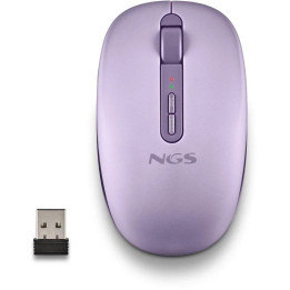 Raton Ngs Fog Dual Wireless Silent Ergonomic Purple | InfoChen