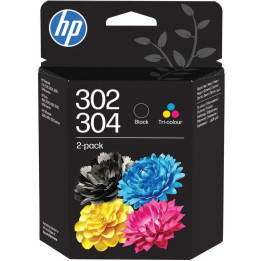 Tinta HP 302/304 Multipack Color + Black | InfoChen Canarias