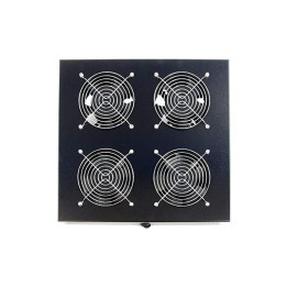 Ventilador Cuadruple 12 Cm Powergreen Armario Rack | InfoChen