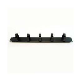 Organizador De Cables Metalicos Powergreen 1U | InfoChen Canarias