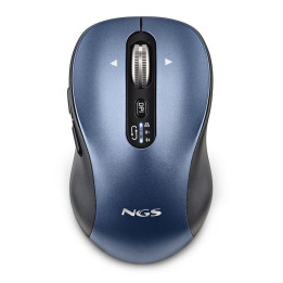 Raton Ngs Infinity Rb Wireless Recargable Multidispositivo Black