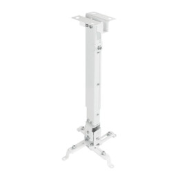 Soporte Proyector Tooq Techo Inclinable White | InfoChen Canarias
