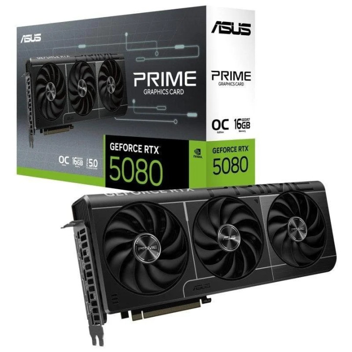Tarjeta De Video Asus Prime Rtx 5080 16GB Oc GDRR7 Pcie |