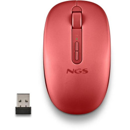Raton Ngs Fog Dual Wireless Silent Ergonomic Red | InfoChen