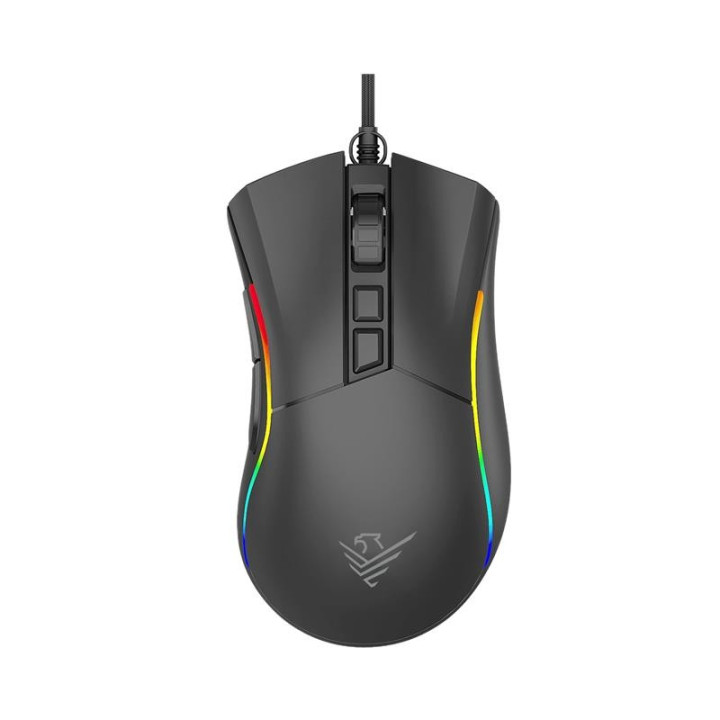 Raton Phoenix Gaming Void USB RGB 12000 Dpi 7 Botones Black |