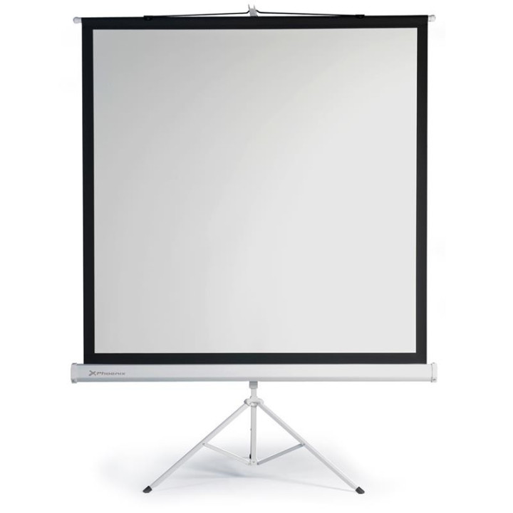 Pantalla Proyeccion Phoenix Tripode Manual 112 200X200 | InfoChen