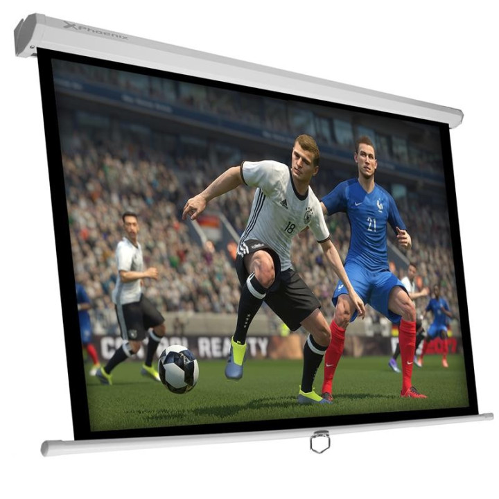 Pantalla Proyeccion Phoenix Pared Y Techo Manual 135 240X240 |