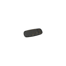 Teclado Phoenix Mini Wirelles Touchpad Presenter Black | InfoChen