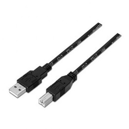 Cable USB 1,8M Impresora A/m-B/m Nanocable Black | InfoChen