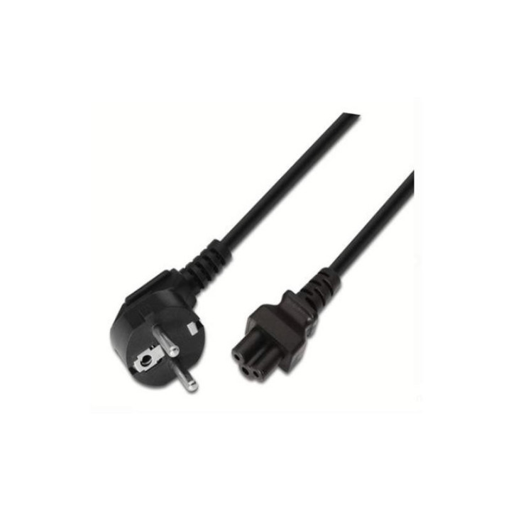 Cable Alimentacion Oneway Notebook Trebol 1.8M Black | InfoChen