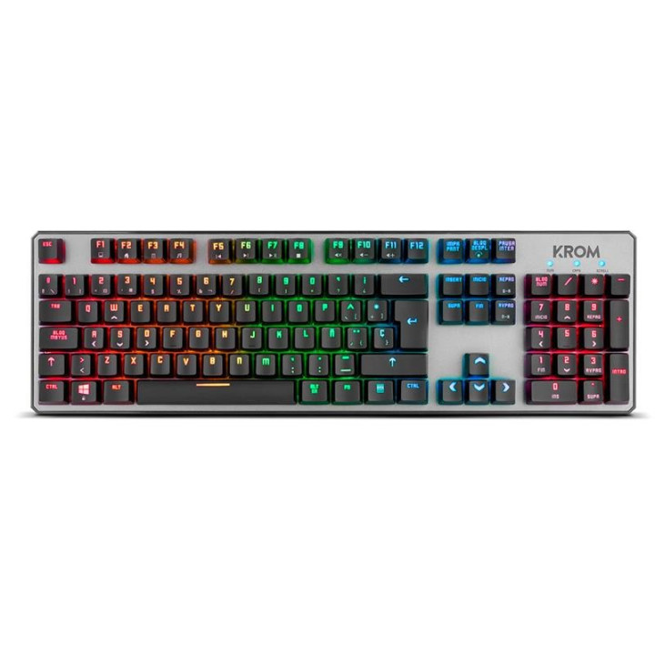 Teclado Gaming Krom Kernel Mecanico USB RGB Retroiluminado |