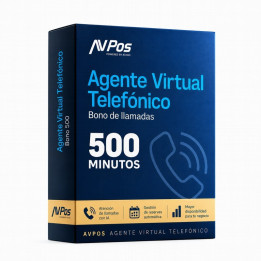 Licencia Avpos Bono Llamadas Agente Virtual 500 Minutos |