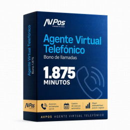 Licencia Avpos Bono Llamadas Agente Virtual 1875 Minutos |