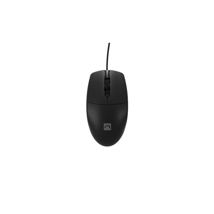 Raton Natec Ruff Plus 1200DPI USB Black | InfoChen Canarias